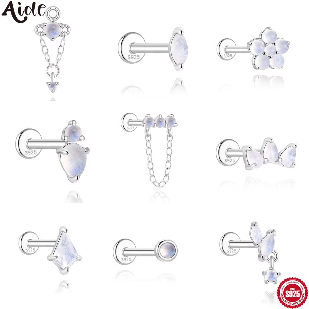 Body Jewelry Ear Piercing - مساعد 925 فضة الأذن العظام قرط