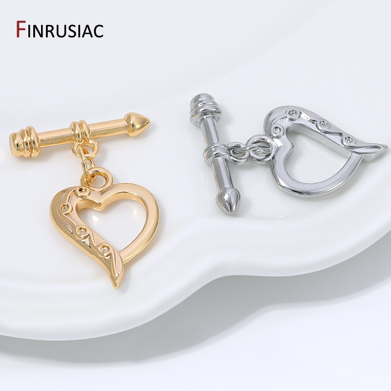 مشابك قلبية الشكل من النحاس ال - مراجعة Body Jewelry Diy وسعره