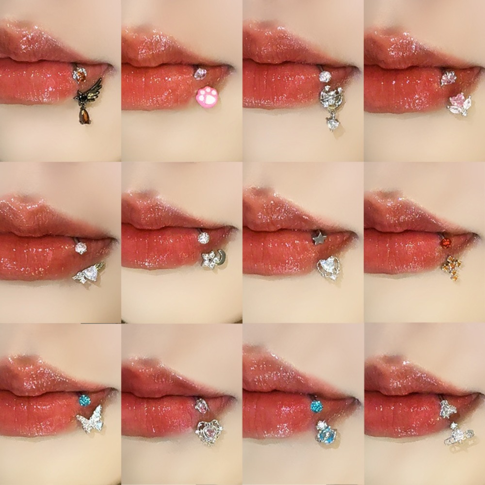 مجموعة حلقات الشفاه، حلقة على  - مراجعة Body Jewelry Europe وسعره