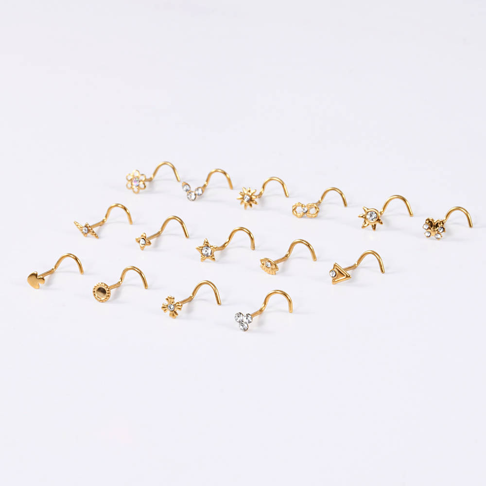 1-15 قطعة الفولاذ المقاوم للصد - مراجعة Body Jewelry Etc وسعره