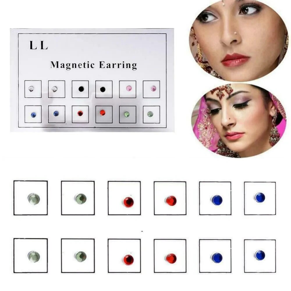 12 قطعة/بطاقة الغشاش وهمية غير - مراجعة Body Jewelry Nose وسعره