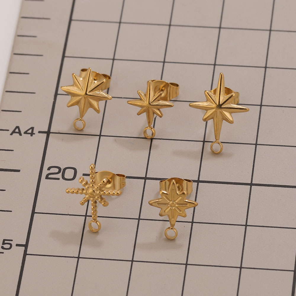 6 قطع من أقراط النجوم المصنوعة - مراجعة Body Jewellery وسعره
