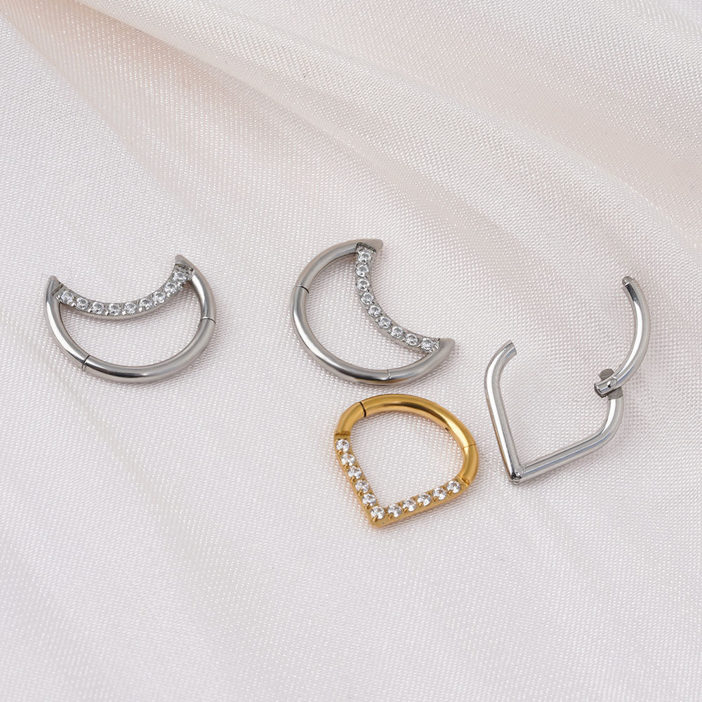 F136 التيتانيوم متمحور المسيل  - مراجعة Helix Cartilage Ring وسعره