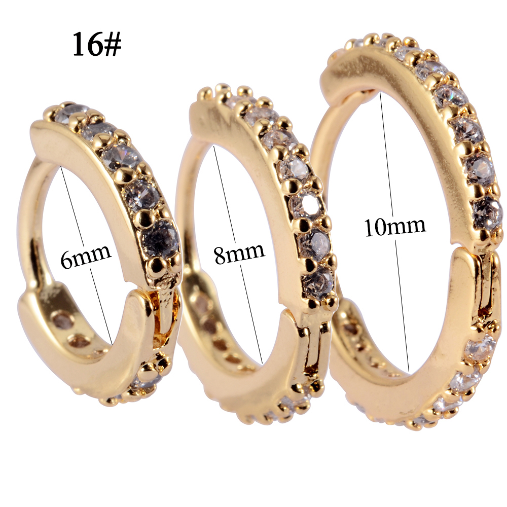 حلقة مطلية بالذهب ، إبزيم أذن  - مراجعة Helix Cartilage Ring وسعره