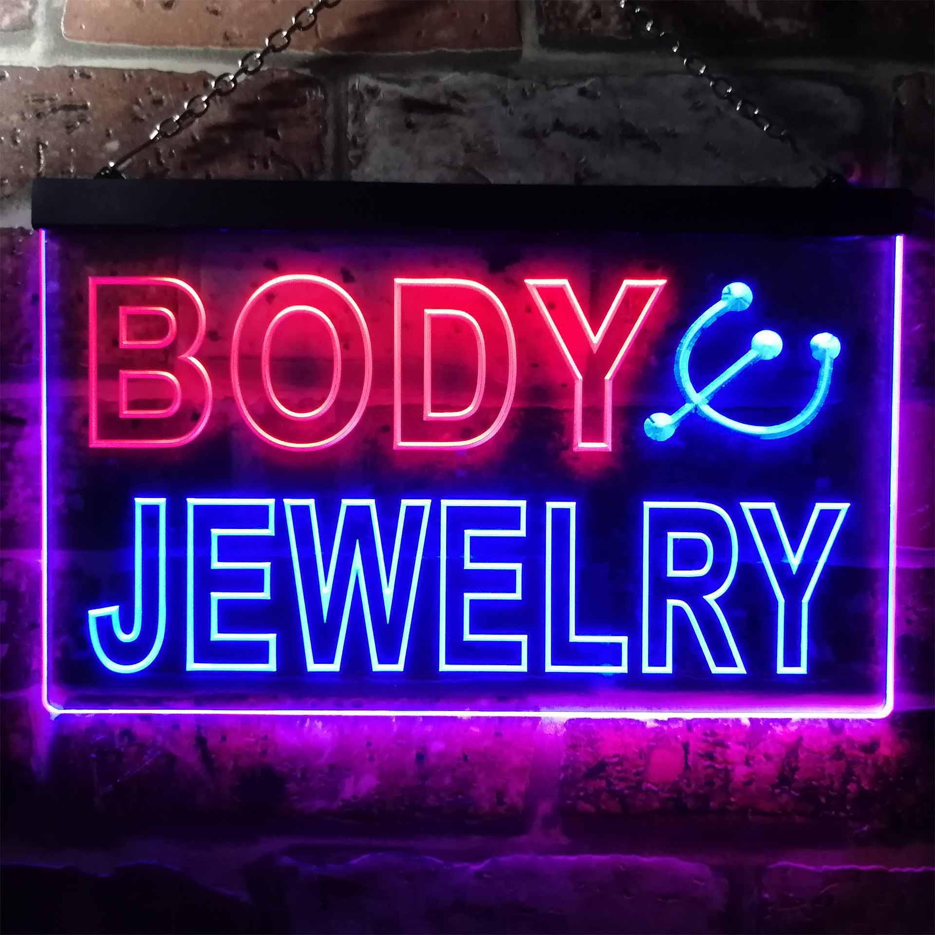 متجر مجوهرات الجسم علامة نيون  - مراجعة Body Jewelry Shop وسعره