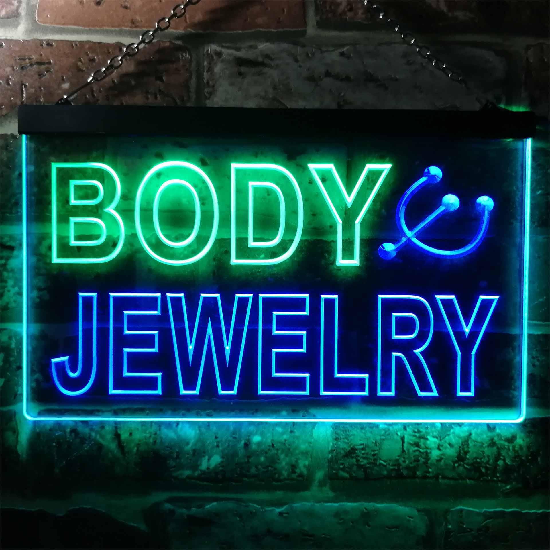 متجر مجوهرات الجسم علامة نيون  - مراجعة Body Jewelry Shop وسعره