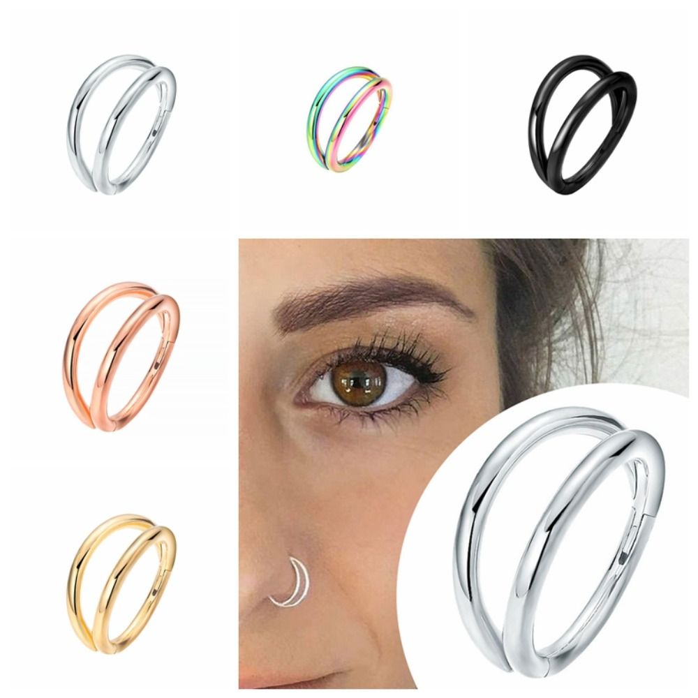 حلقة أنف هندسية مبتكرة من الفو - مراجعة Helix Cartilage Ring وسعره