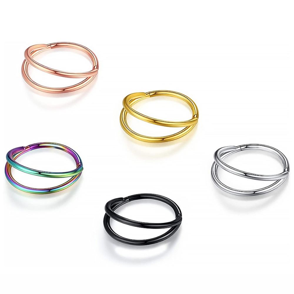 حلقة أنف هندسية مبتكرة من الفو - مراجعة Helix Cartilage Ring وسعره