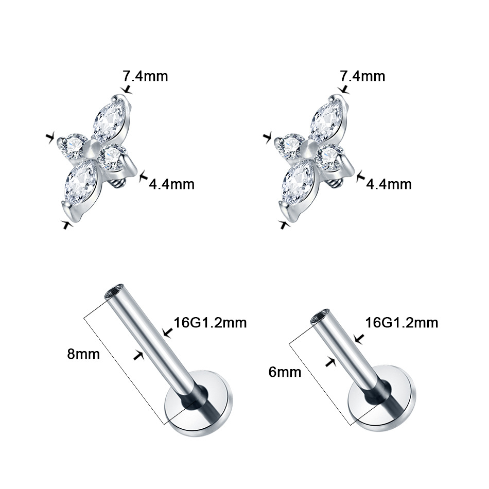 قطعة واحدة من مجوهرات ثقب اللا - مراجعة Helix Cartilage Ring وسعره