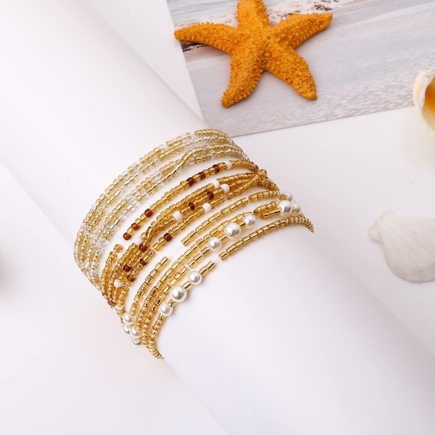 خرز الخصر للنساء، سلاسل البطن  - مراجعة Body Jewelry Types وسعره