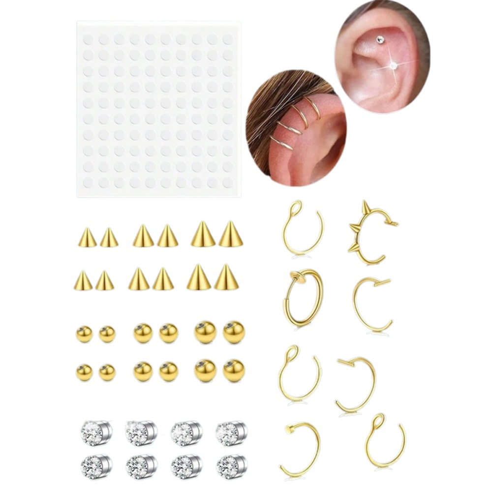 حلقات أنف وفواصل أنفية وهمية ل - مراجعة Body Jewelry Nose وسعره
