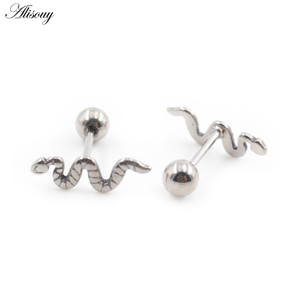 قطعتان من مجوهرات التيتانيوم ا - مراجعة Helix Cartilage Ring وسعره