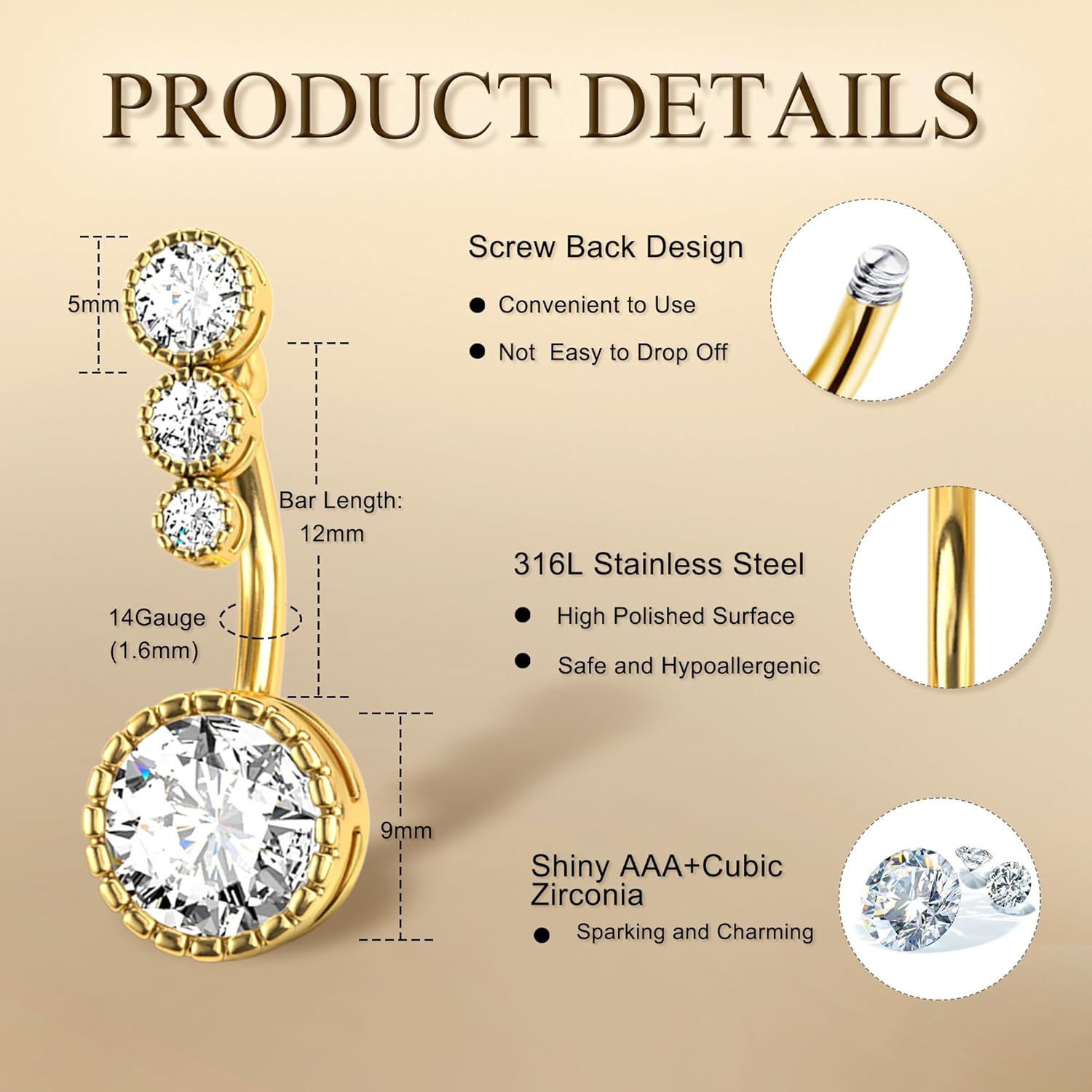 حلقة سرة البطن من الفولاذ الجر - مراجعة Septum Clicker Ring وسعره