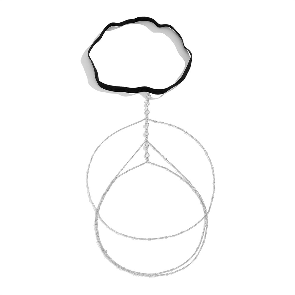 سلسلة ساق كريستالية بوهيمية مر - مراجعة Body Jewelry Types وسعره
