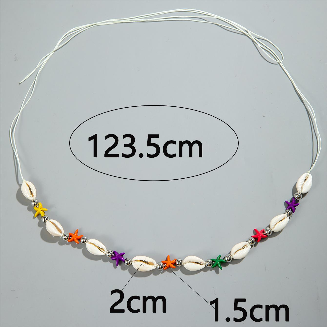 سلاسل بطن بوهيمية تشبه القشرة  - مراجعة Body Jewelry Types وسعره