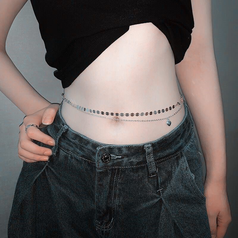 بسيطة مزدوجة طبقة حبة سلسلة لل - مراجعة Body Jewellery وسعره