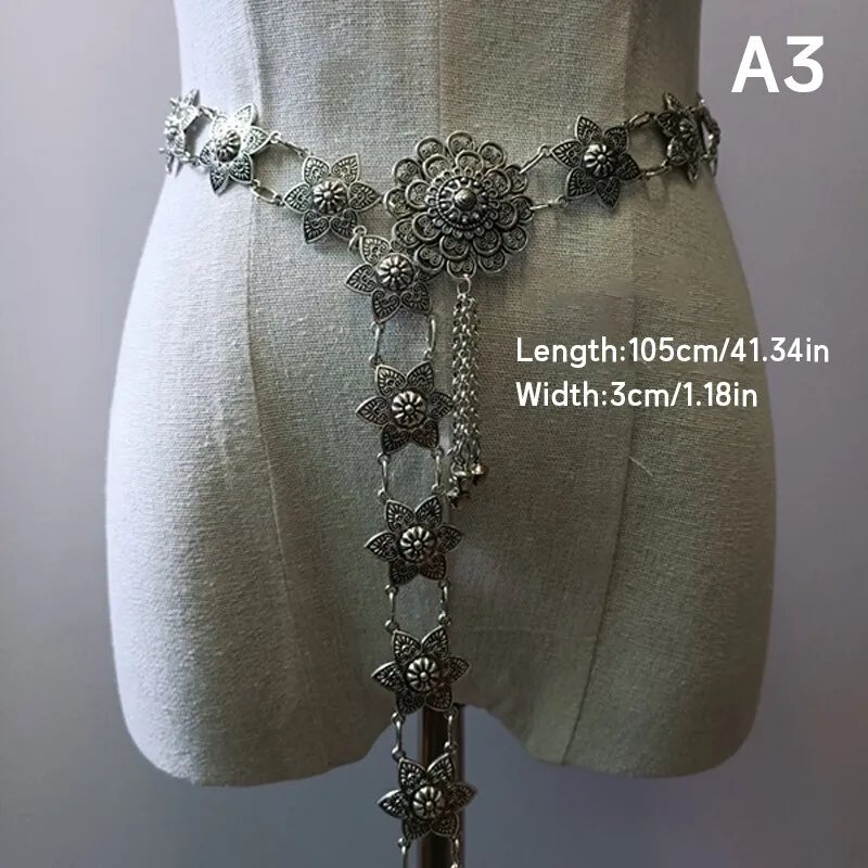 1 قطعة سلسلة الخصر المعدنية تا - مراجعة Body Jewelry Types وسعره